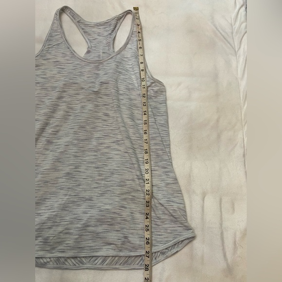Lululemon Essential Tank Tiger Space Dye Black White 3570 - Picture 10 of 11